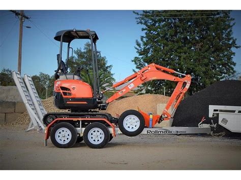 mini excavator on a trailer|mini excavator package deals.